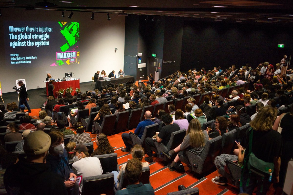 El mundo tiene dos caras: no es todo ultraderecha. 

La resistencia y la izquierda también crecen. Comparto crónica de #Marxism2025 convocada en Melbourne, de la que participamos como invitados internacionales👇

lis-isl.org/es/2025/04/aus…