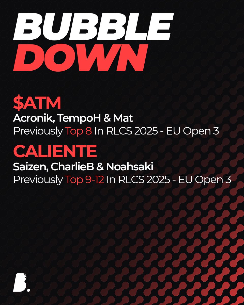 ⬆️ Bubble Up &amp; Down ⬇️

Discover who you should look out for today 🔎
