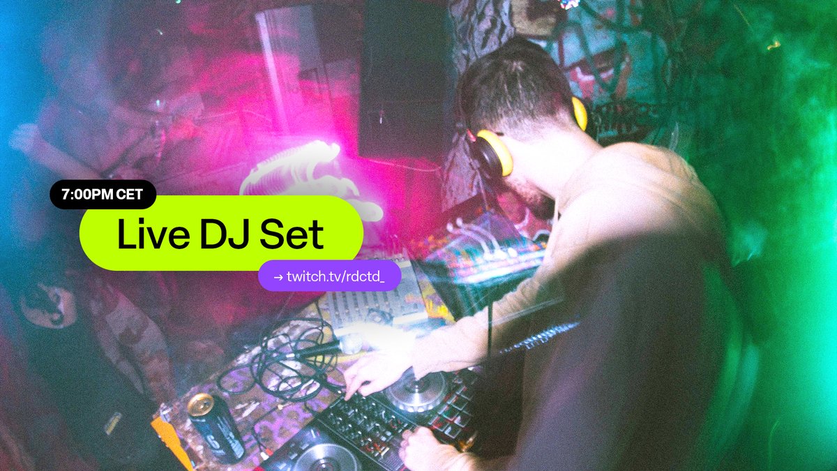 I was supposed to receive my XDJ-AZ yesterday but UPS did what UPS does best: disappoint. Oh, and I'm kinda sick!

But fret not, because the DJ stream is still happening today! 😎 

🎧 twitch.tv/rdctd_