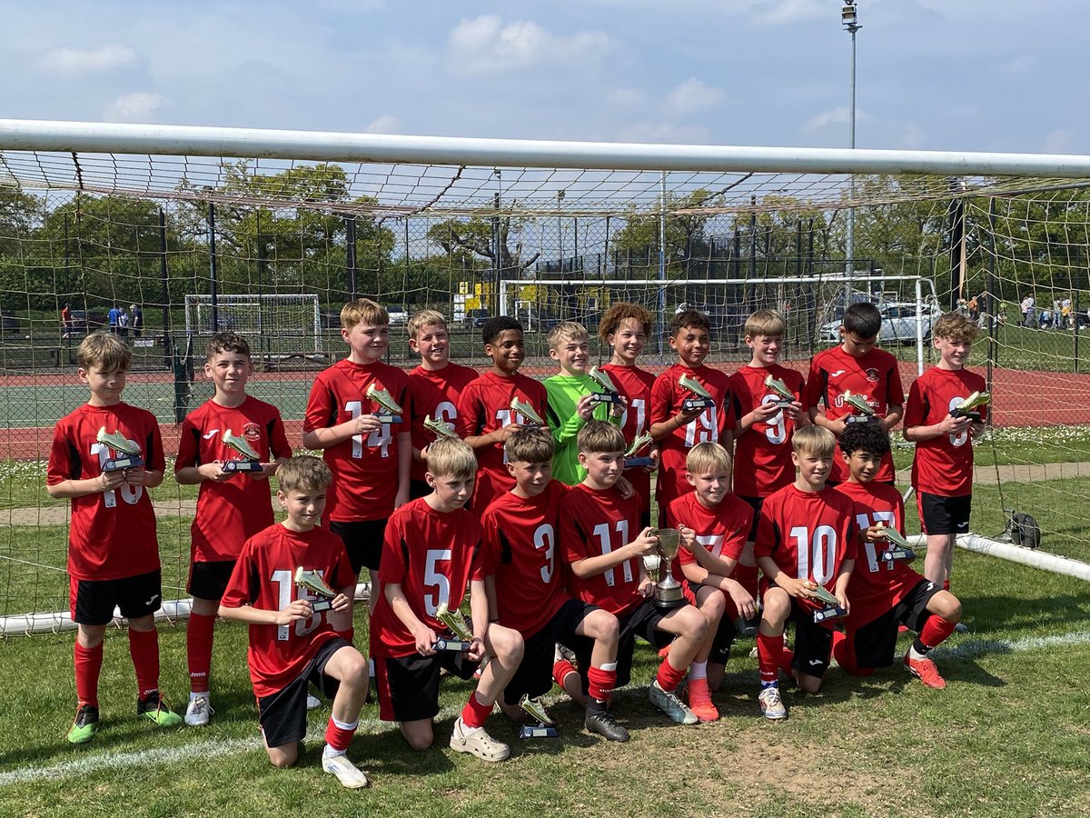 Congratulations to our u13 development team today winning in the cup final. A group that is playing a year up. 👏

They also are in the running for league title needing just one more point next week. 🤞🏆

#NeedhamMarketFC