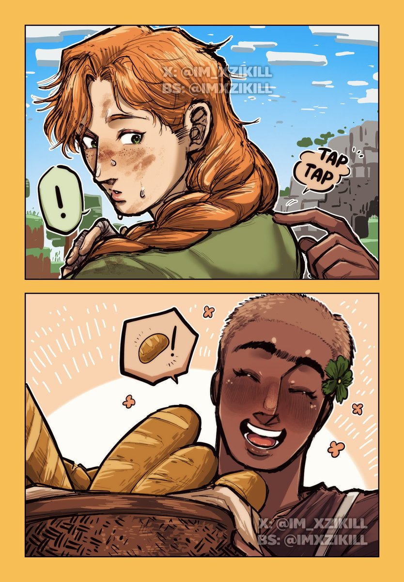 🥖! #Minecraft
