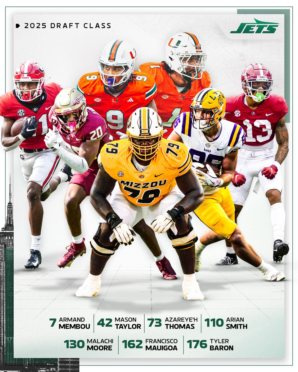 Here it is…

Our 2025 Draft Class! 👏