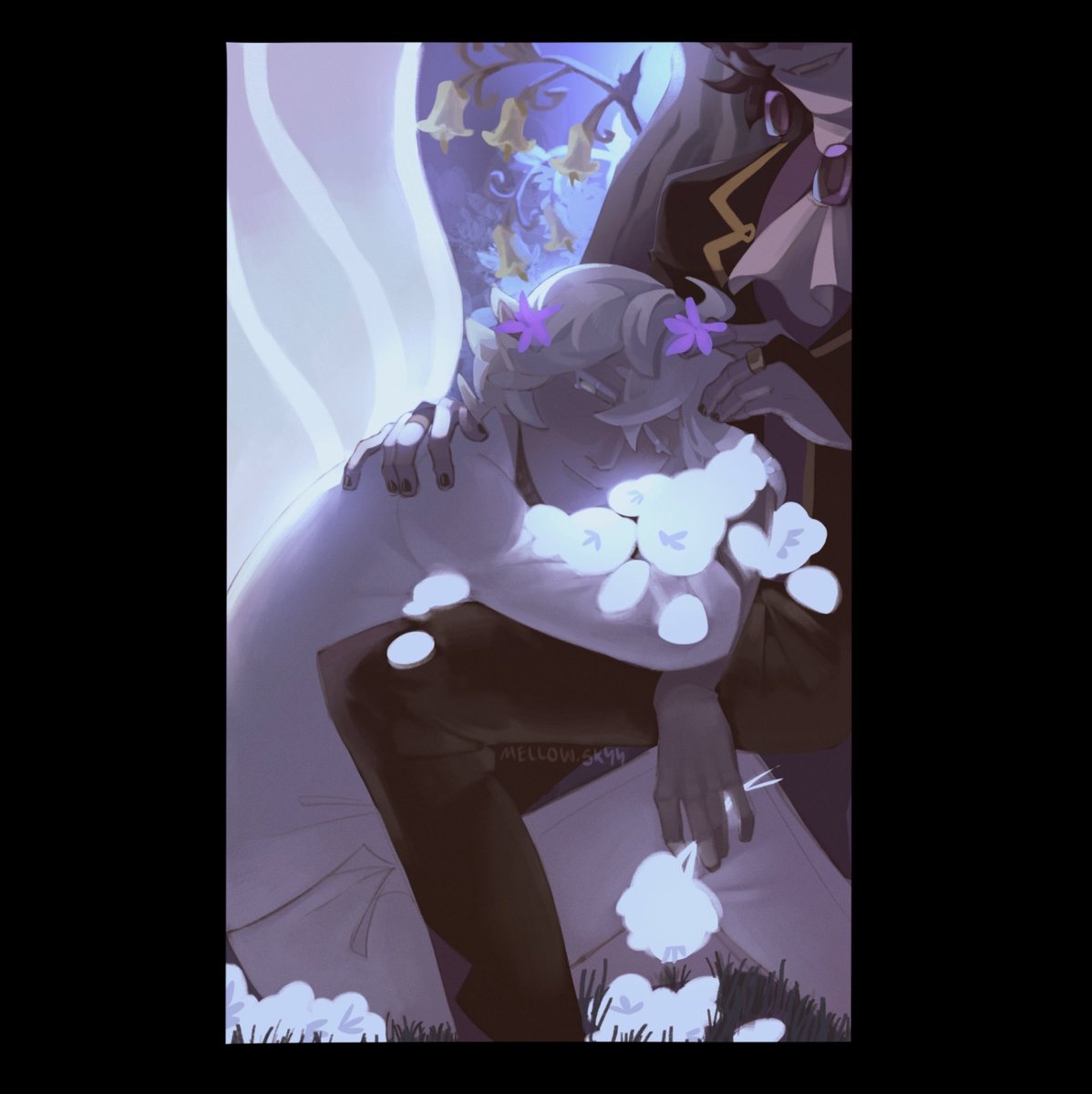 Experimented a little
#blackbell #sapphirebell #blacksapphirecookie #silverbellcookie #cookierun #cookierunkingdom