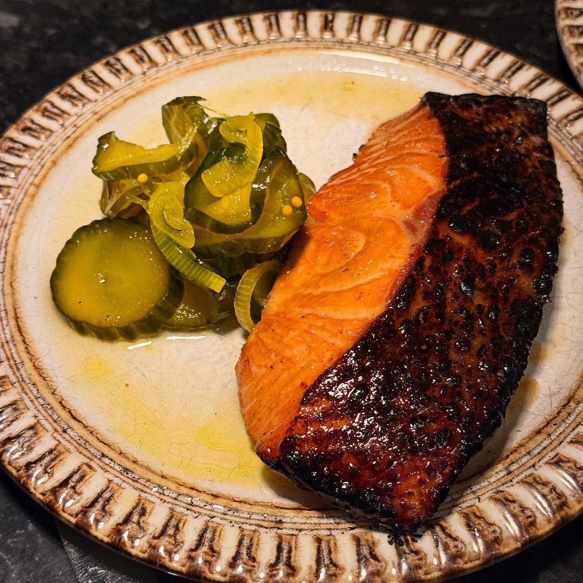 FoodInLondon_'s tweet image. Salmon at Cinder instagram.com/p/DI9QxcLtAZA/…
