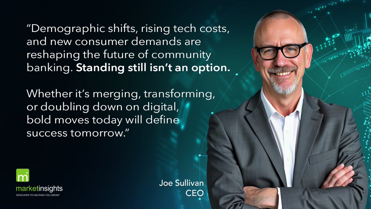Joe Sullivan (@mi_sullivan) on Twitter photo Recently, <a href="/beyondthearc/">Beyond the Arc</a> and I sat down with <a href="/LouCarlozo63/">Lou Carlozo</a> on his Bankadelic podcast. We discussed factors impacting franchise value and the growing interest in M&A as a strategy for growth. Here's part one of our conversation: tinyurl.com/4es6tewt
#merger #acquisition Recently, <a href="/beyondthearc/">Beyond the Arc</a> and I sat down with <a href="/LouCarlozo63/">Lou Carlozo</a> on his Bankadelic podcast. We discussed factors impacting franchise value and the growing interest in M&A as a strategy for growth. Here's part one of our conversation: tinyurl.com/4es6tewt
#merger #acquisition