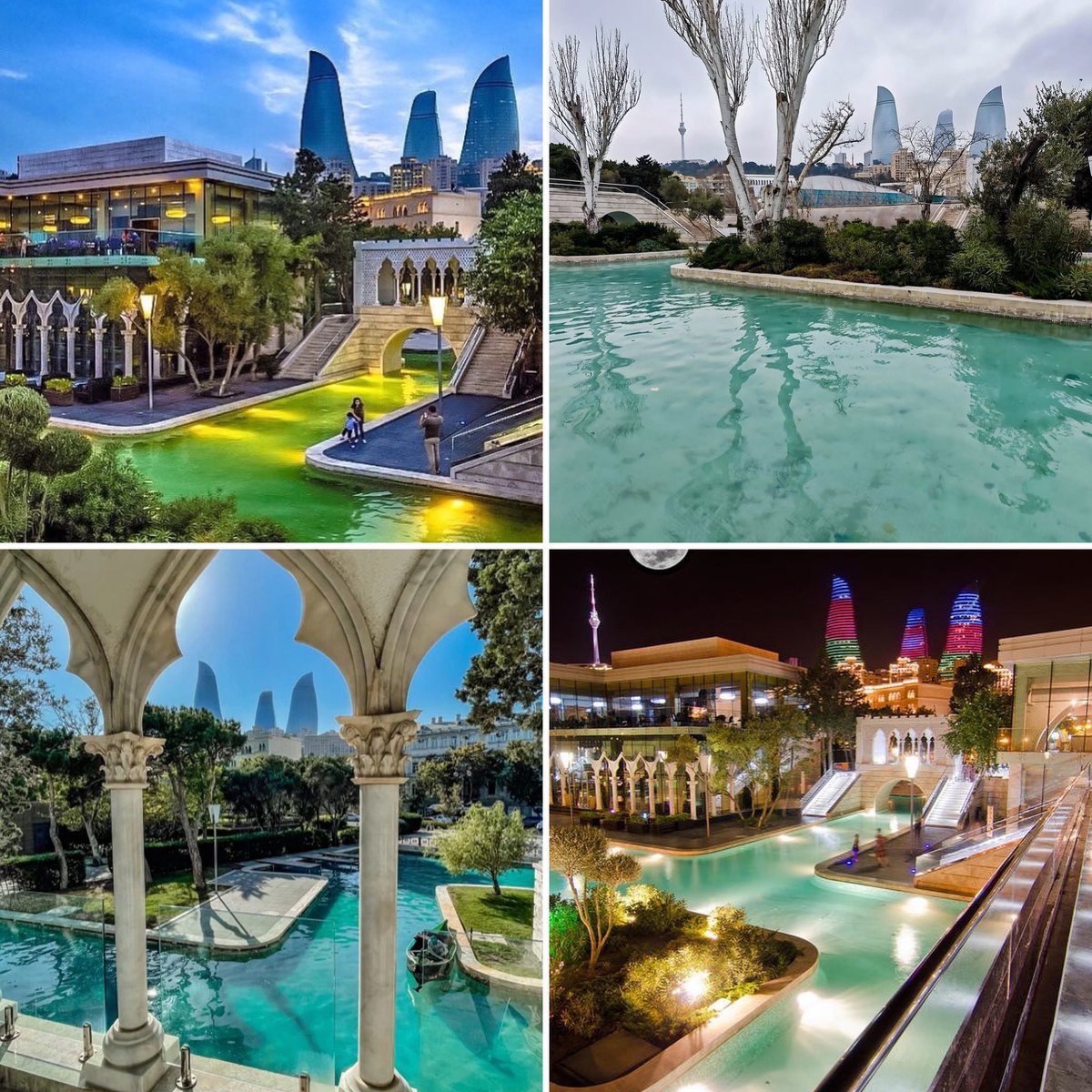 Azerbaijan_BAK's tweet photo. 🇦🇿 #Azerbaijan, #Baku, #MiniVENICE 🇦🇿 https://t.co/fzSnCy8jTm