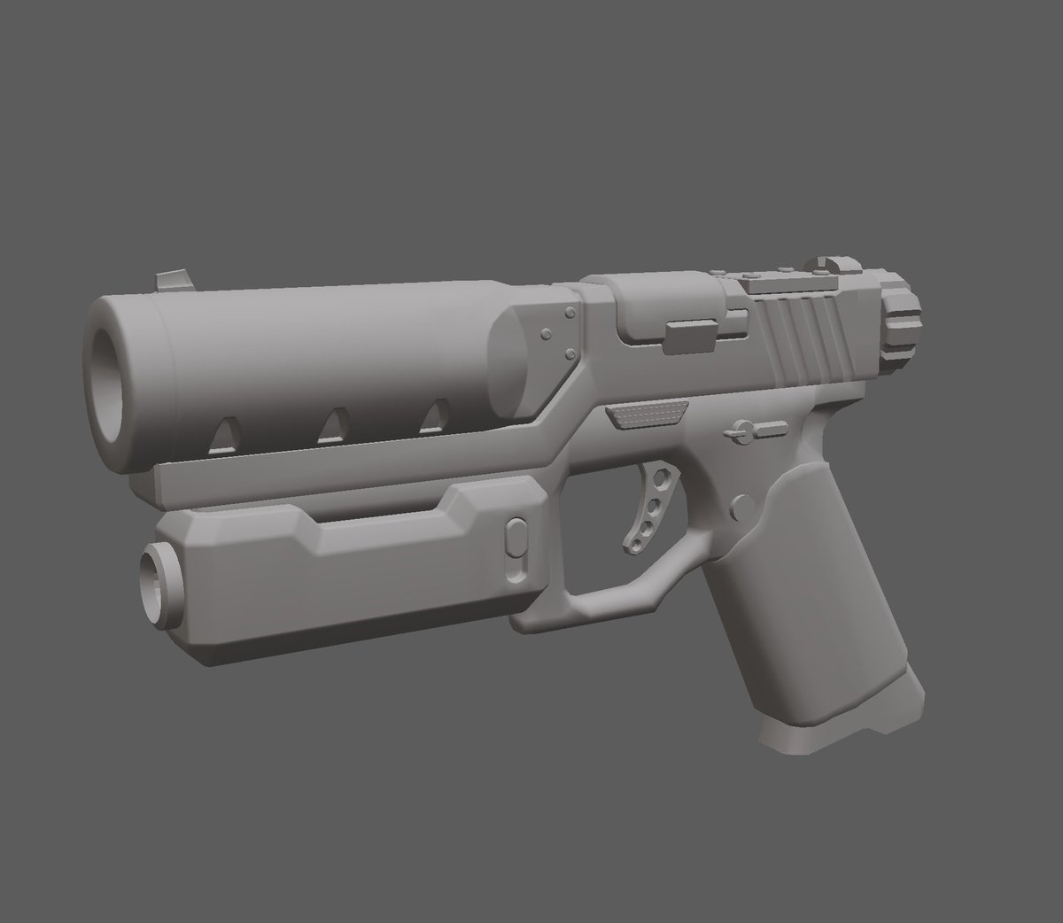 Update, sitting just shy of 10k tri's, not sure if I'm going to make a lower poly version or just ship it as is after some minor optimization