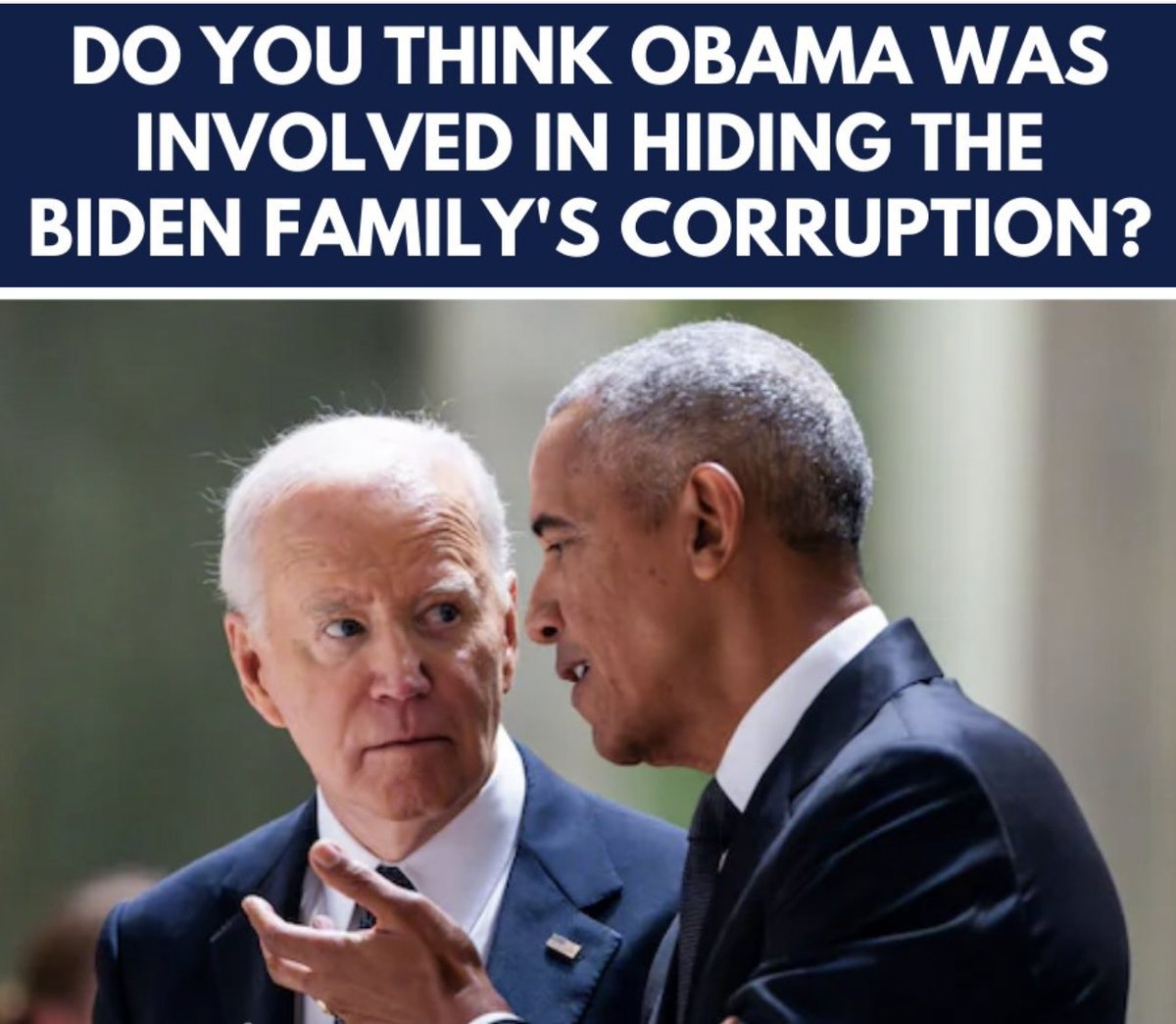 Yes, and the American public deserve to know the truth.
