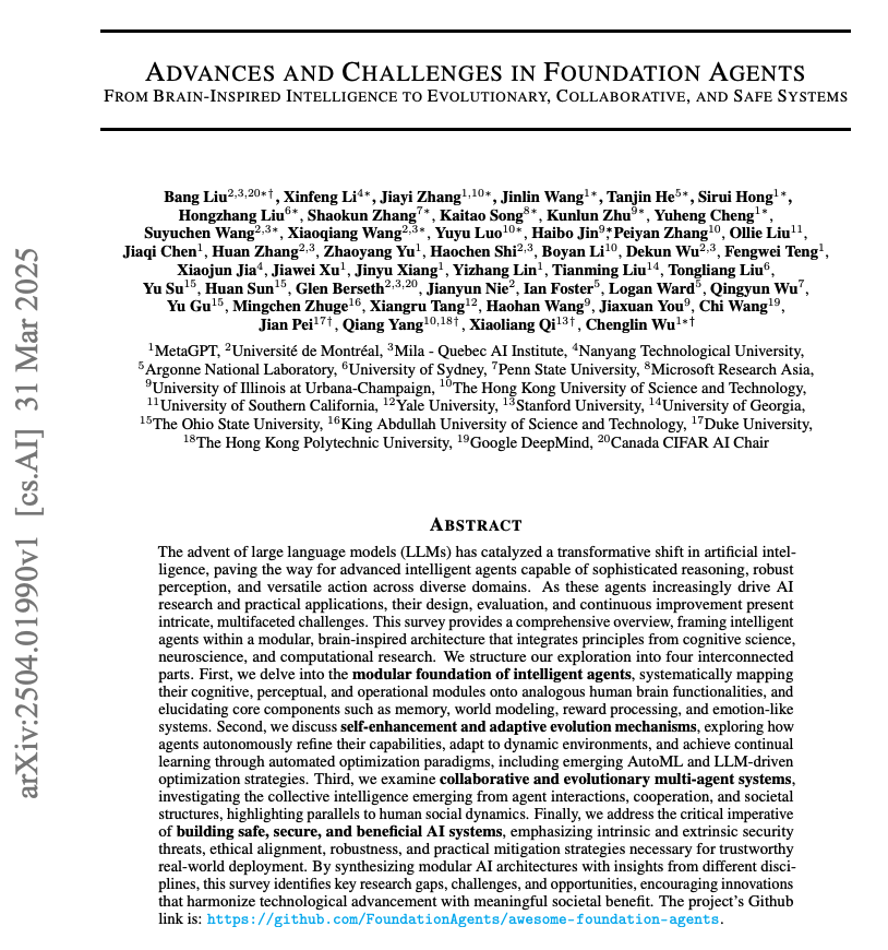 265 pages of everything you need to know about building AI agents. 

5 things that stood out to me about this report: