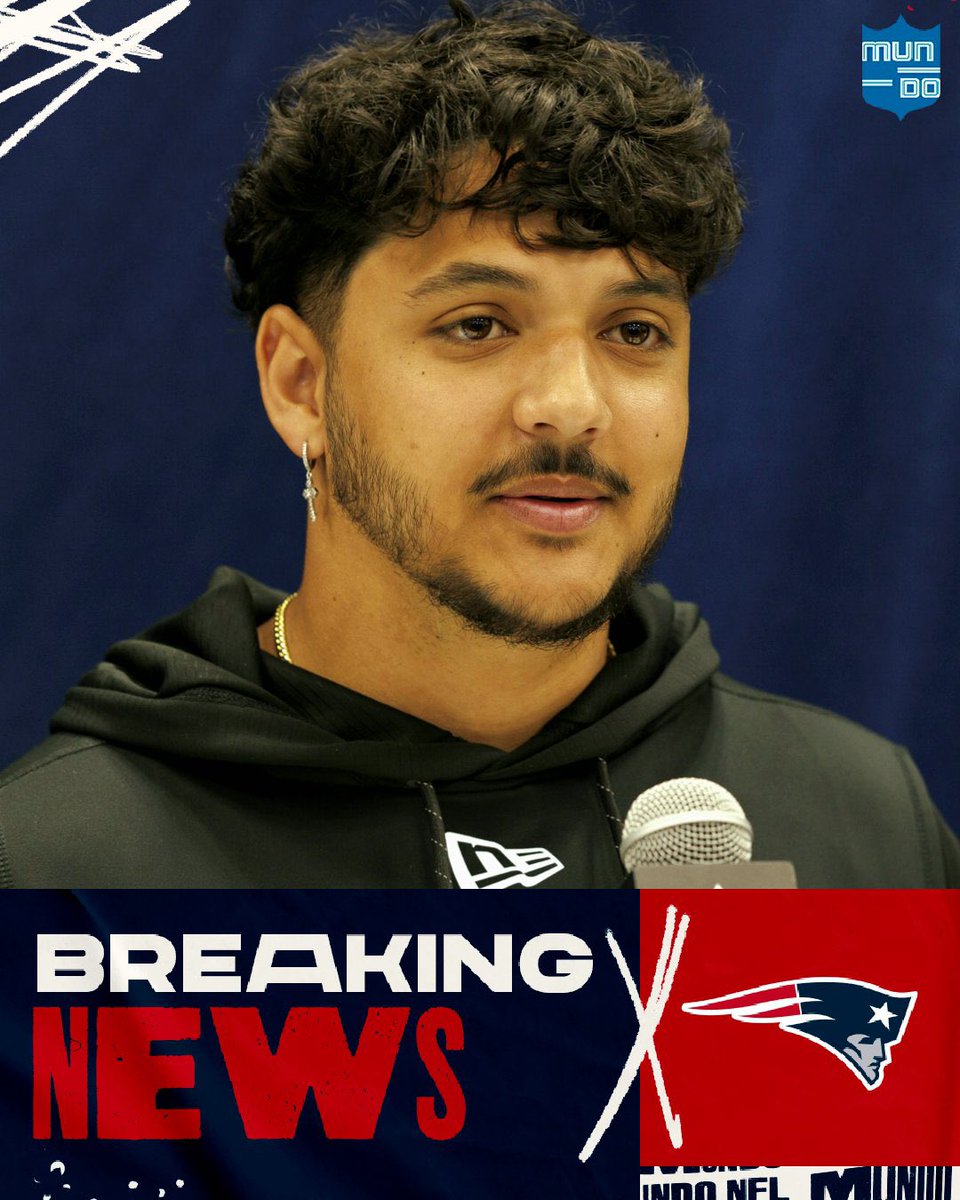 El venezolano Andrés Borregales fue elegido por los New England Patriots en la sexta ronda del Draft 2025.🇻🇪🤩🏈

Tendremos representante venezolano en la NFL. 🚬