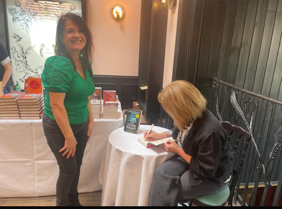 Yesterday at the #ticehurstliteraryfestival with <a href="/emmacook100/">emma cook</a>. Thanks to Sue Gaisford for interviewing us and Rosalind Upton for organising! 📚📚