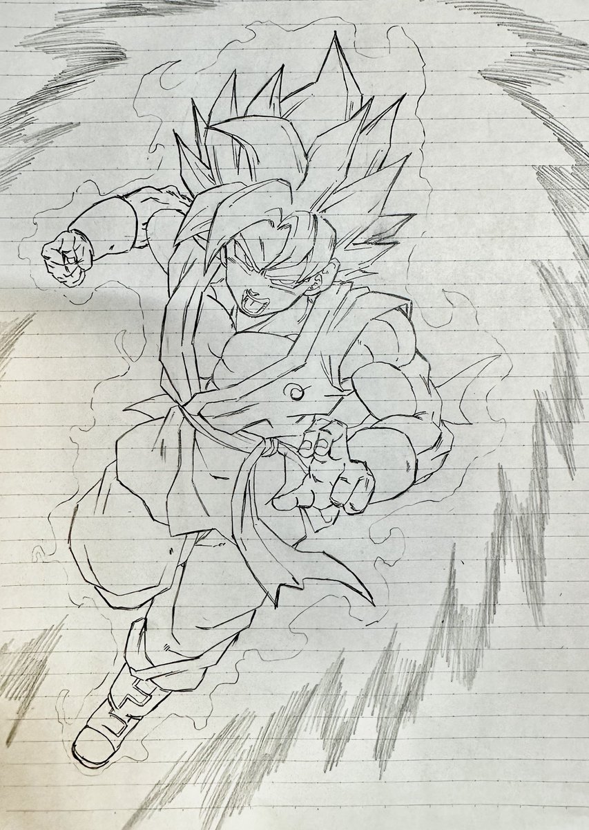 #ドッカンバトル
SSGSS界王拳みんな当たれー