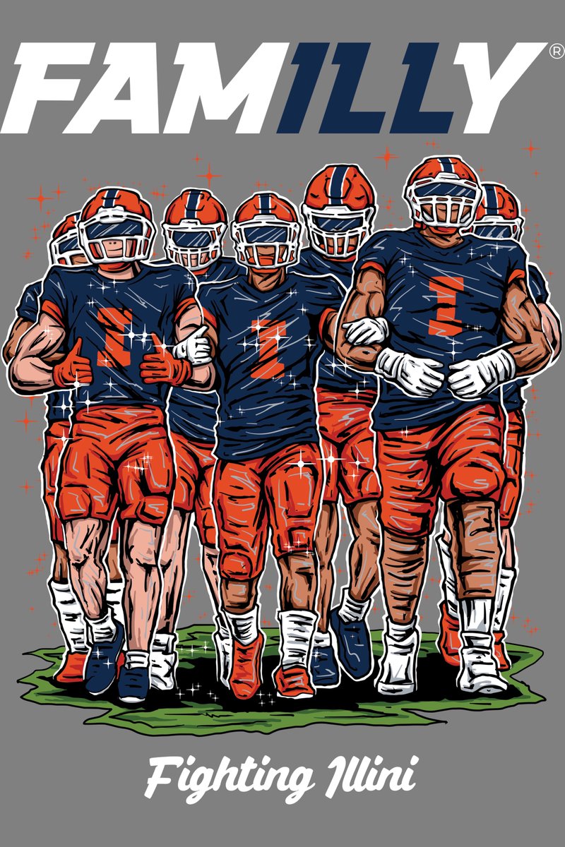 Illini fans, coming soon unique hand drawn designs on apparel that are officially licensed and not available in stores! You will be able to purchase online at Littyville.com. #ad