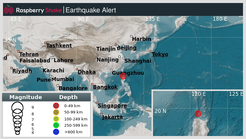 Raspberry Shake Earthquake Channel tweet media