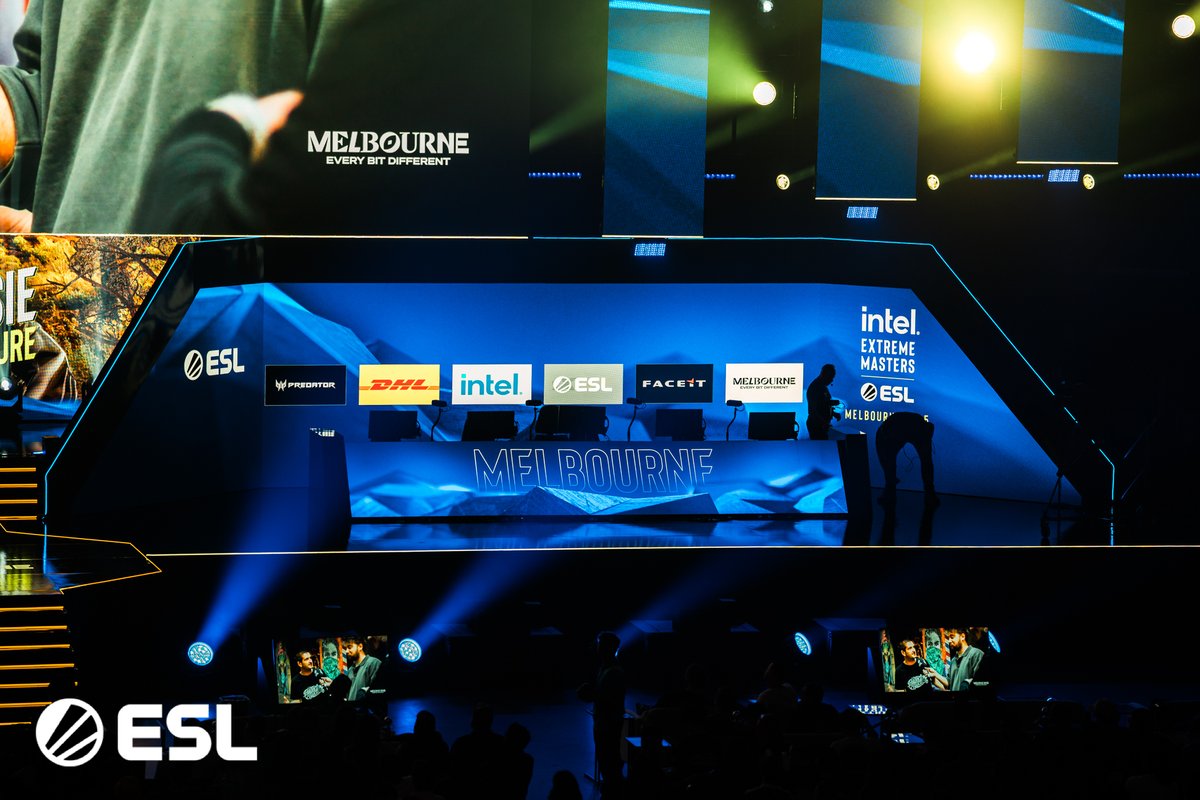 ESL Counter-Strike (@eslcs) on Twitter photo Events like #IEM Melbourne wouldn't be possible without our amazing partners supporting us ❤️
<a href="/IntelGaming/">Intel Gaming</a> <a href="/PredatorGaming/">Predator Gaming</a> <a href="/DeutschePostDHL/">Deutsche Post und DHL News</a> <a href="/1xBet_Esports/">1xBet Esports</a> <a href="/KolexGG/">Kolex</a> <a href="/Anthroschair/">Anthros</a> <a href="/Melbourne/">Melbourne, Australia</a> <a href="/FACEIT/">FACEIT</a> Events like #IEM Melbourne wouldn't be possible without our amazing partners supporting us ❤️
<a href="/IntelGaming/">Intel Gaming</a> <a href="/PredatorGaming/">Predator Gaming</a> <a href="/DeutschePostDHL/">Deutsche Post und DHL News</a> <a href="/1xBet_Esports/">1xBet Esports</a> <a href="/KolexGG/">Kolex</a> <a href="/Anthroschair/">Anthros</a> <a href="/Melbourne/">Melbourne, Australia</a> <a href="/FACEIT/">FACEIT</a>