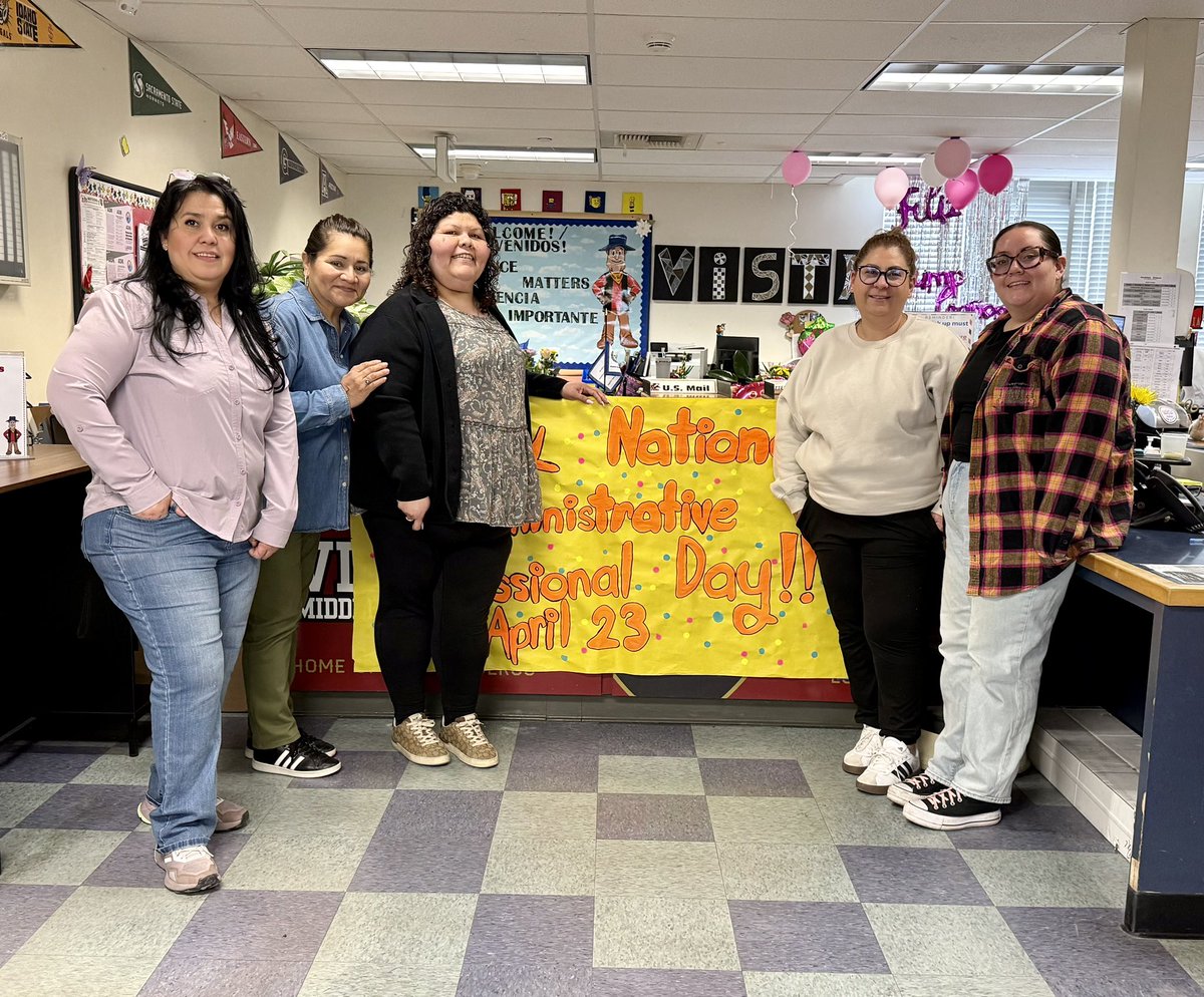 It was a treat to celebrate Administrative Professionals Day on Wednesday with our incredible office techs! Thank you for creating a welcoming environment for our families, students, and staff!