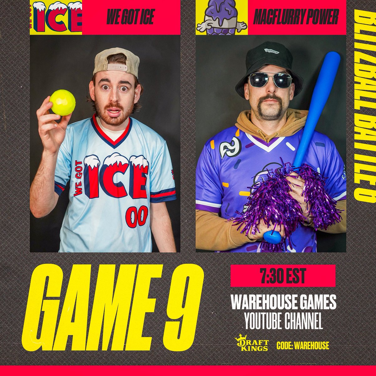 A one-inning game for the #1 seed!

Watch here at 7:30 PM ET: youtu.be/OTd5GgJE9_I