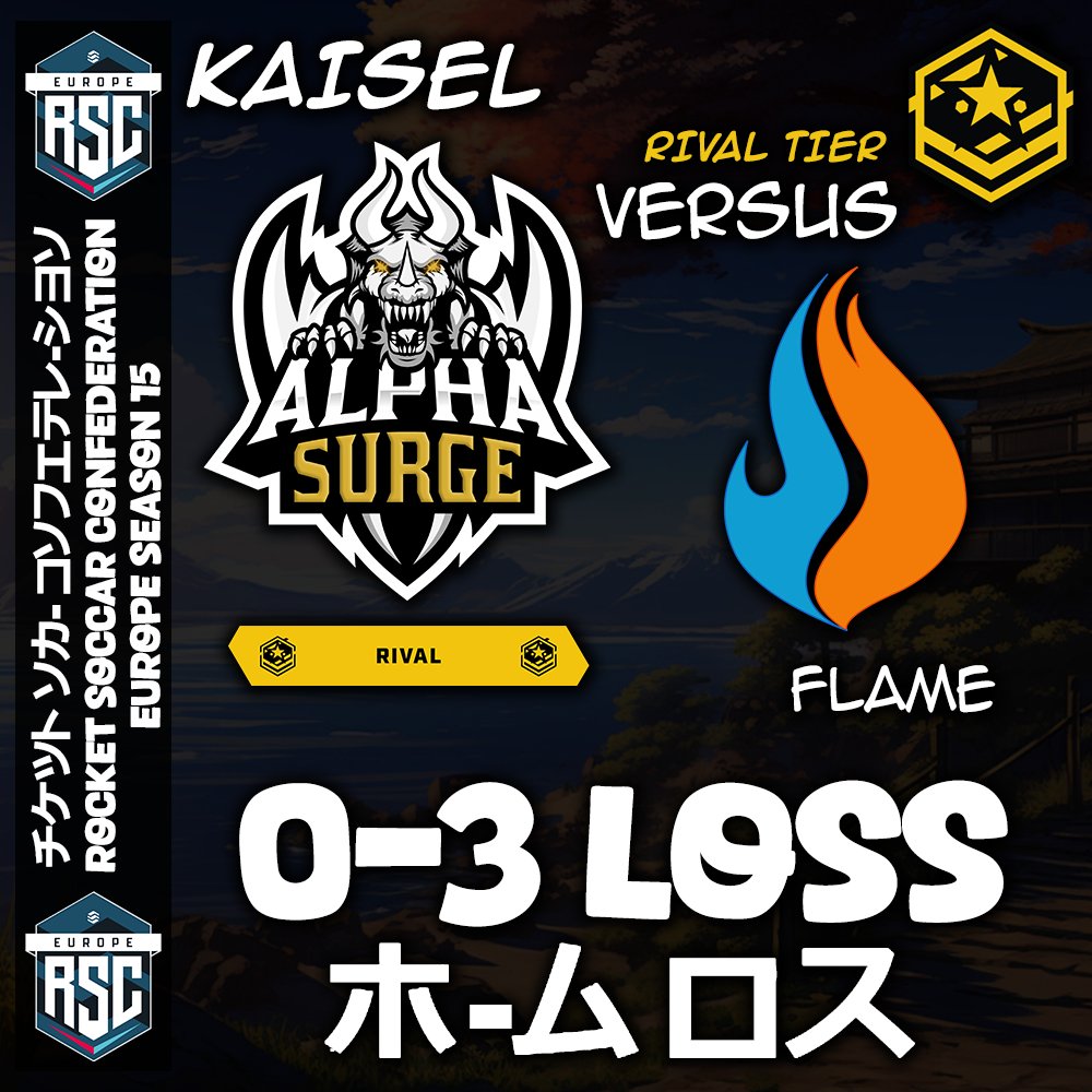 Our <a href="/RSC_EU/">RSC EU</a> Season 15 Week 9 League Play Result against <a href="/thebraveesports/">BRAVE Esports</a>: