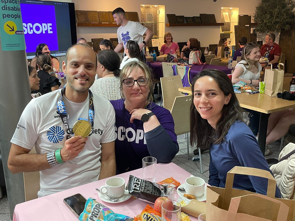 scope's tweet photo. What an amazing day at the London Marathon! π A huge thank you to our incredible #TeamScope runners.
Β
You went the distance and made every step count. We're so proud of you! π
#LondonMarathon https://t.co/nQ2AXqDgqi