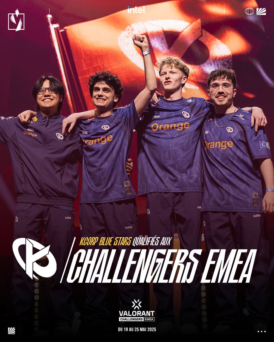 Challengers France (@valleague_fr) on Twitter photo Ils l'ont fait 🙌 les <a href="/KarmineCorp/">Karmine Corp</a> Blue Stars se qualifient pour leur premier tournoi Challengers EMEA 👏👏👏 Ils l'ont fait 🙌 les <a href="/KarmineCorp/">Karmine Corp</a> Blue Stars se qualifient pour leur premier tournoi Challengers EMEA 👏👏👏
