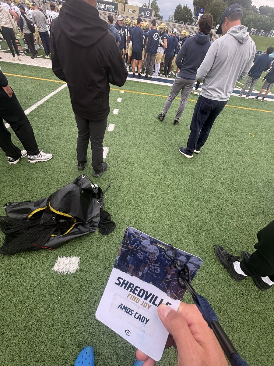 Amos Cady | 6’0 175 lbs | 2026 (@famous_amos_4) on Twitter photo Thank you <a href="/UCDfootball/">UC Davis Football</a> and all the coaching staff for their hospitality at junior day yesterday!
<a href="/CoachATaylor3/">Austin Taylor</a>
<a href="/TheCoachHicks5/">Evan Hicks</a>
<a href="/Coach_CoombsUCD/">Matt Coombs</a> Thank you <a href="/UCDfootball/">UC Davis Football</a> and all the coaching staff for their hospitality at junior day yesterday!
<a href="/CoachATaylor3/">Austin Taylor</a>
<a href="/TheCoachHicks5/">Evan Hicks</a>
<a href="/Coach_CoombsUCD/">Matt Coombs</a>