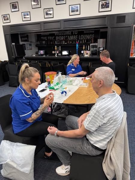 Luton Town ST (@lutontownst) on Twitter photo Massive thanks to the Beds Prostate Cancer Support Group and the volunteers at today's PSA testing event.
Huge thanks to <a href="/Mickharford/">Mick Harford</a> and <a href="/DavidDwilks21/">David Wilkinson</a> for coming along too π§‘ Massive thanks to the Beds Prostate Cancer Support Group and the volunteers at today's PSA testing event.
Huge thanks to <a href="/Mickharford/">Mick Harford</a> and <a href="/DavidDwilks21/">David Wilkinson</a> for coming along too π§‘