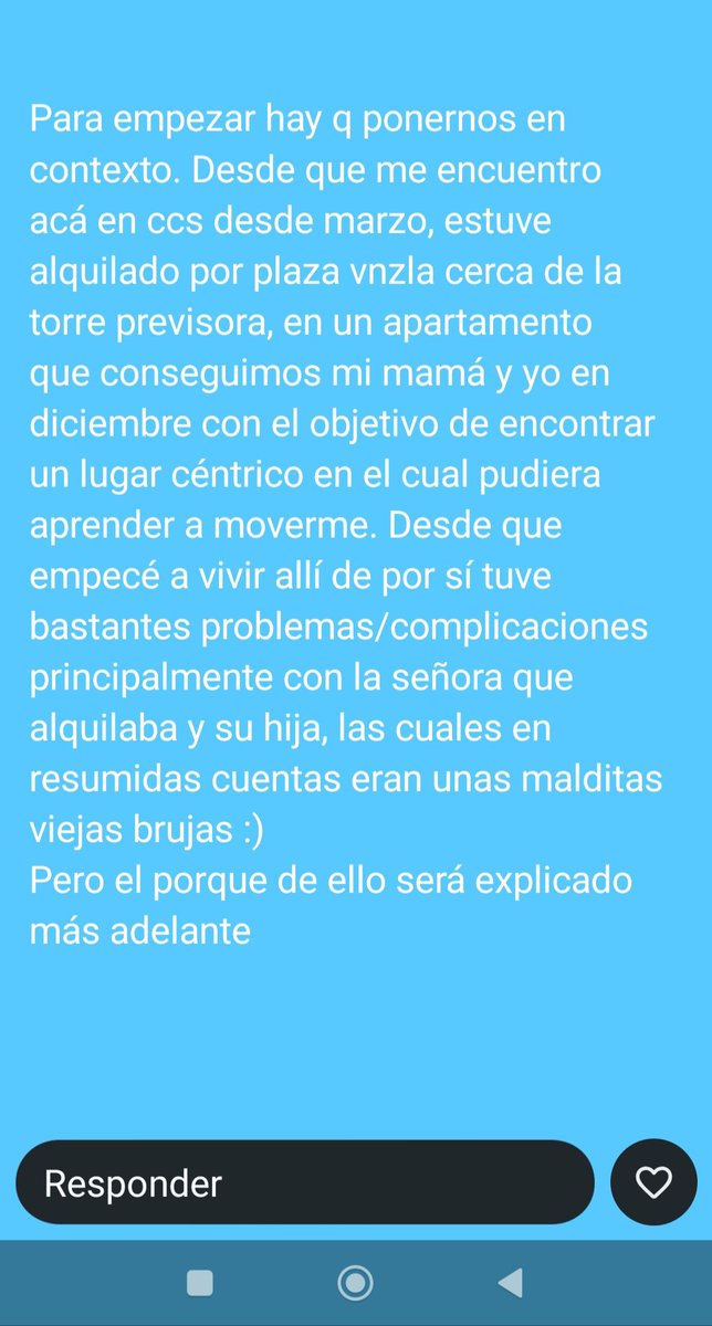 denicemayde's tweet photo. Acá sigo con la historia contada con el protagonista, cabe destacar que por razones económicas no pude estar con mis hijos en toda esta pesadilla https://t.co/0g6fbhG2zJ