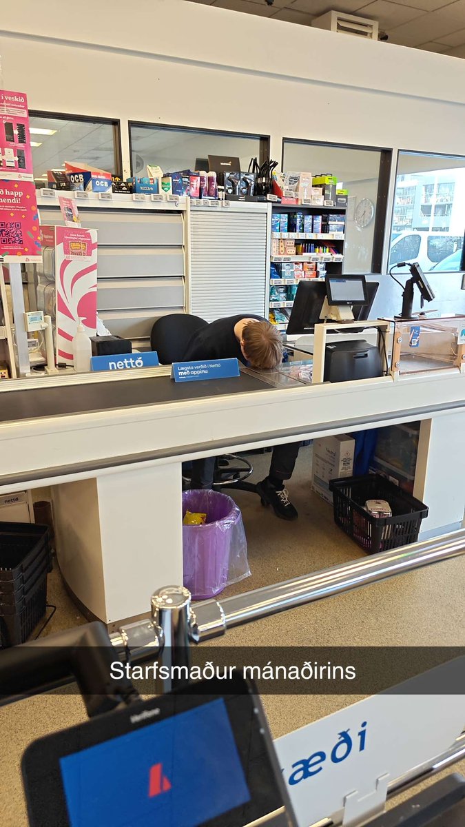 Nettó á Selfossi fær topp einkun fyrir þjónustulund frá mér 😀