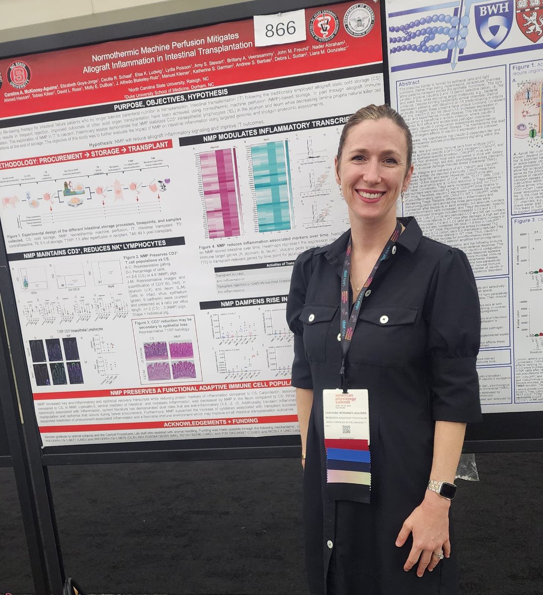 Gonzalez Lab (@gonzalezlabncsu) on Twitter photo <a href="/elygoya/">Elizabeth Goya-Jorge</a> and <a href="/CMcKAguirreDVM/">Caroline McKinney-Aguirre</a> rounded out our <a href="/APSPhysiology/">American Physiological Society</a> poster presentations last night! Thank you <a href="/GIL_trainee/">APS Gastrointestinal and Liver Section</a> for the opportunity to share our work!
<a href="/CVMResearch/">NCSU CVM Research</a> <a href="/NCStateVetMed/">NC State Vet Medicine</a> <a href="/elygoya/">Elizabeth Goya-Jorge</a> and <a href="/CMcKAguirreDVM/">Caroline McKinney-Aguirre</a> rounded out our <a href="/APSPhysiology/">American Physiological Society</a> poster presentations last night! Thank you <a href="/GIL_trainee/">APS Gastrointestinal and Liver Section</a> for the opportunity to share our work!
<a href="/CVMResearch/">NCSU CVM Research</a> <a href="/NCStateVetMed/">NC State Vet Medicine</a>