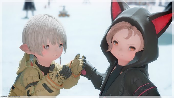 怒りに震えるエモートとカラーレンズ眼鏡ゲトした!メグラァちゃんに見せつけてる 