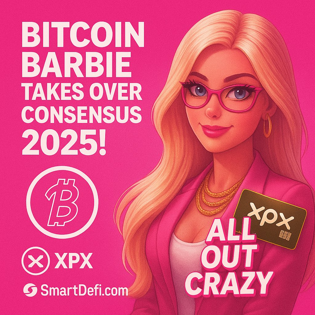 dolpamine's tweet photo. 🎉 Exciting News! 

The Bitcoin Barbie scored her tickets for Consensus 2025, hosted by CoinDesk! 🚀  

Don’t miss out—grab your $FEG now! 👇

https://t.co/1WM5js5sBY

🦍 https://t.co/Hi1zSMgbUi
🌐 https://t.co/3dM2CusNCo
📜 https://t.co/TChK3zMQoY
#FEG #FEGtoken #BinanceGorilla #BNBChain #100XGEM #WarOnRugs  #BitcoinKiller

Ook Ook, to the moon!🚀
