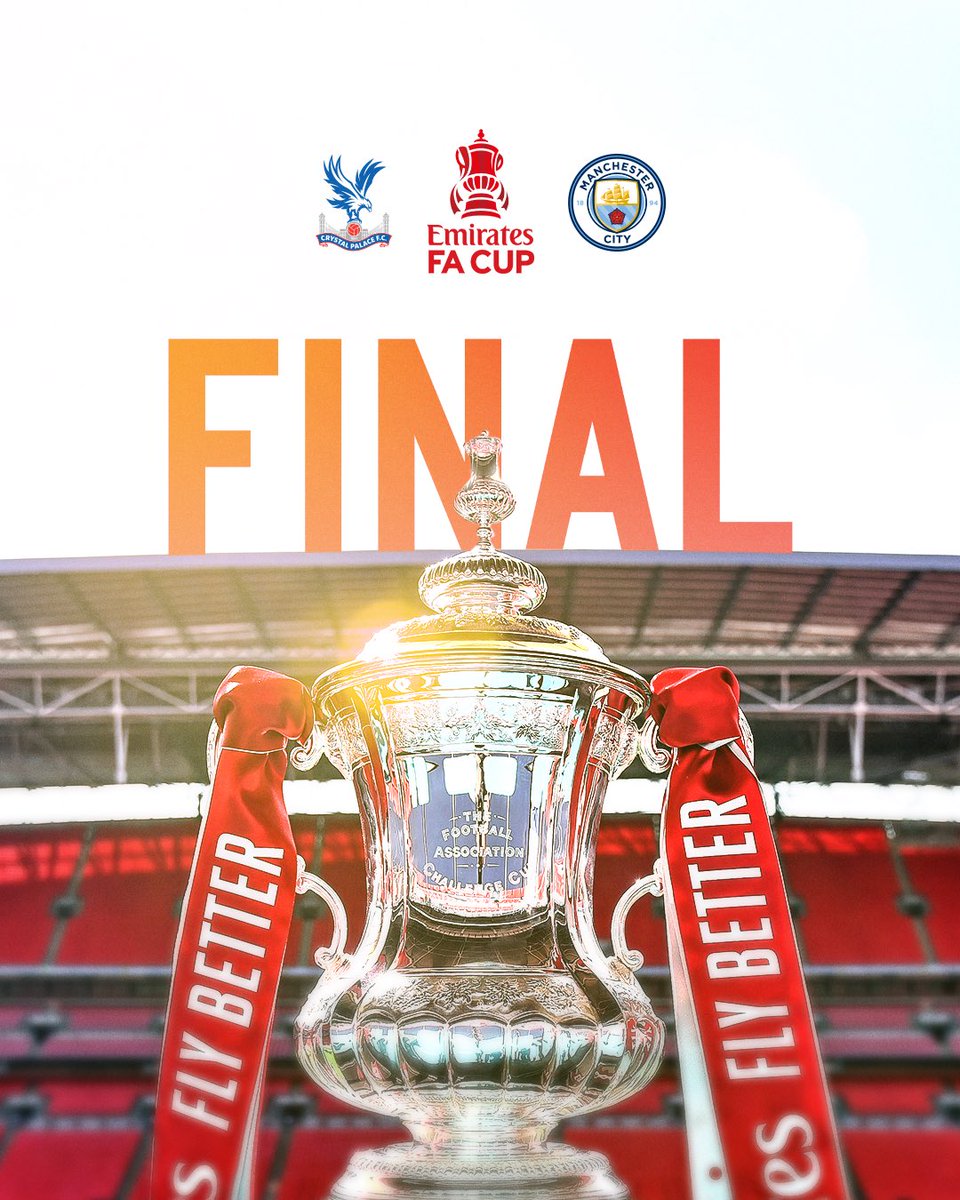 Our <a href="/EmiratesFACup/">Emirates FA Cup</a> final opponents have been confirmed.

COME ON YOU PALACE ❤️💙

#CPFC