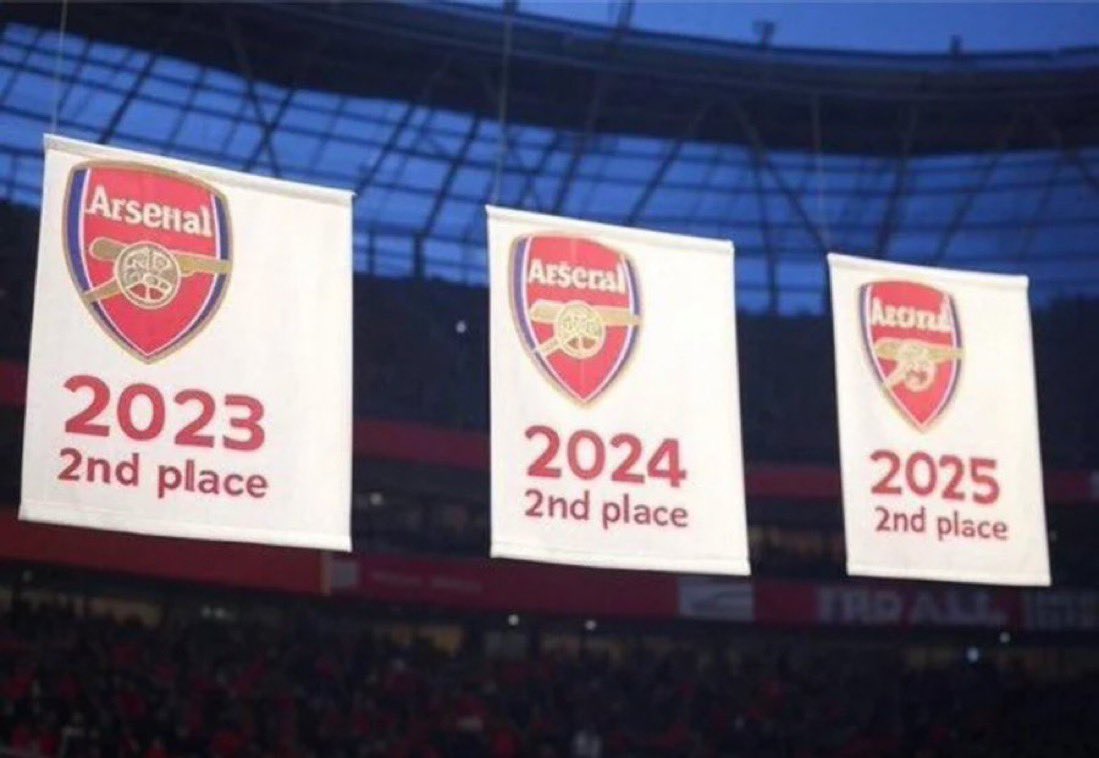 CFCMods's tweet image. The 2nd place Three-peat is confirmed. 

Congratulations @Arsenal ❤️👊🏽