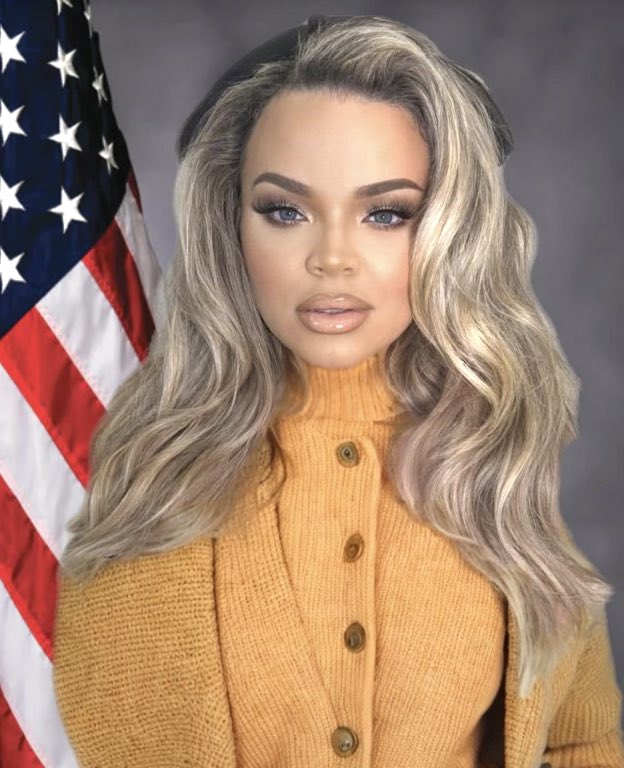 dyncrave's tweet image. Trisha Paytas has been elected president of the United States