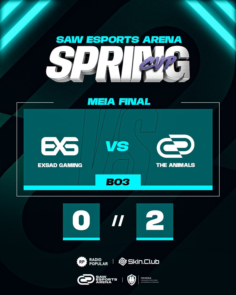 sawggofficial's tweet photo. The Animals estão na Grande Final da SAW Esports Arena Spring Cup! 💥 https://t.co/MUDDpvmqrn