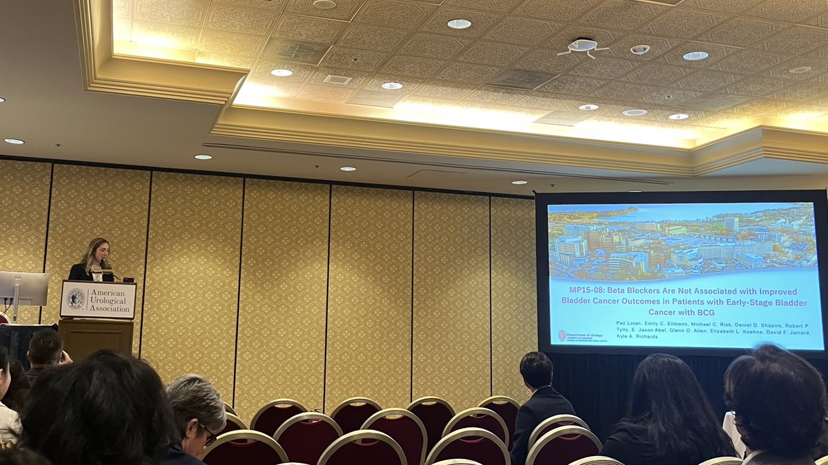 Lisa Teixeira, MD MS (@lisaturomd) on Twitter photo Spent the morning learning about the association of beta blockers and bladder cancer with Dr. Ellmann <a href="/wiscurology/">UW Urology</a> #AUA25 Spent the morning learning about the association of beta blockers and bladder cancer with Dr. Ellmann <a href="/wiscurology/">UW Urology</a> #AUA25