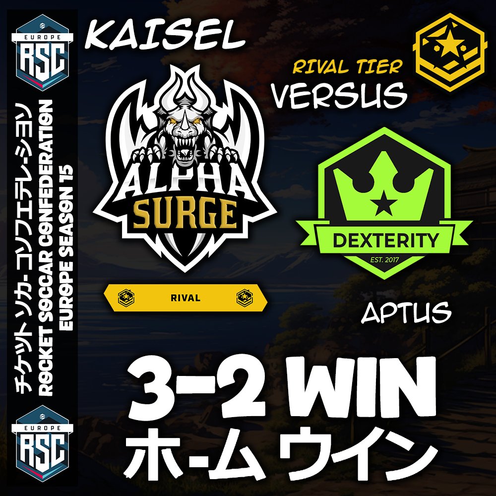 Our <a href="/RSC_EU/">RSC EU</a> Season 15 Week 9 League Play Result against <a href="/DXTMotorsport/">DXT Motorsport</a>: