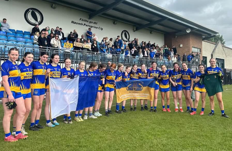 St James Gaels/An Caisleán (@stjamesgaels) on Twitter photo Congratulations girls Feile champions 2025
Back to back Feile wins for the girls team today and it's a 2025 double with the boys winning earlier this year
Hard work at underage paying off
#gaelsrising
#clubisfamily
<a href="/dublinladiesg/">DublinLGFA</a>
<a href="/DubGAAOfficial/">Dublin GAA</a> Congratulations girls Feile champions 2025
Back to back Feile wins for the girls team today and it's a 2025 double with the boys winning earlier this year
Hard work at underage paying off
#gaelsrising
#clubisfamily
<a href="/dublinladiesg/">DublinLGFA</a>
<a href="/DubGAAOfficial/">Dublin GAA</a>