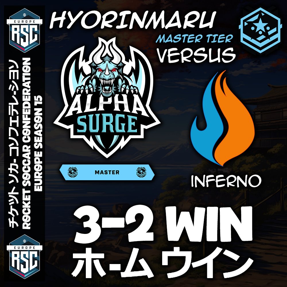 Our <a href="/RSC_EU/">RSC EU</a> Season 15 Week 9 League Play Result against <a href="/thebraveesports/">BRAVE Esports</a>: