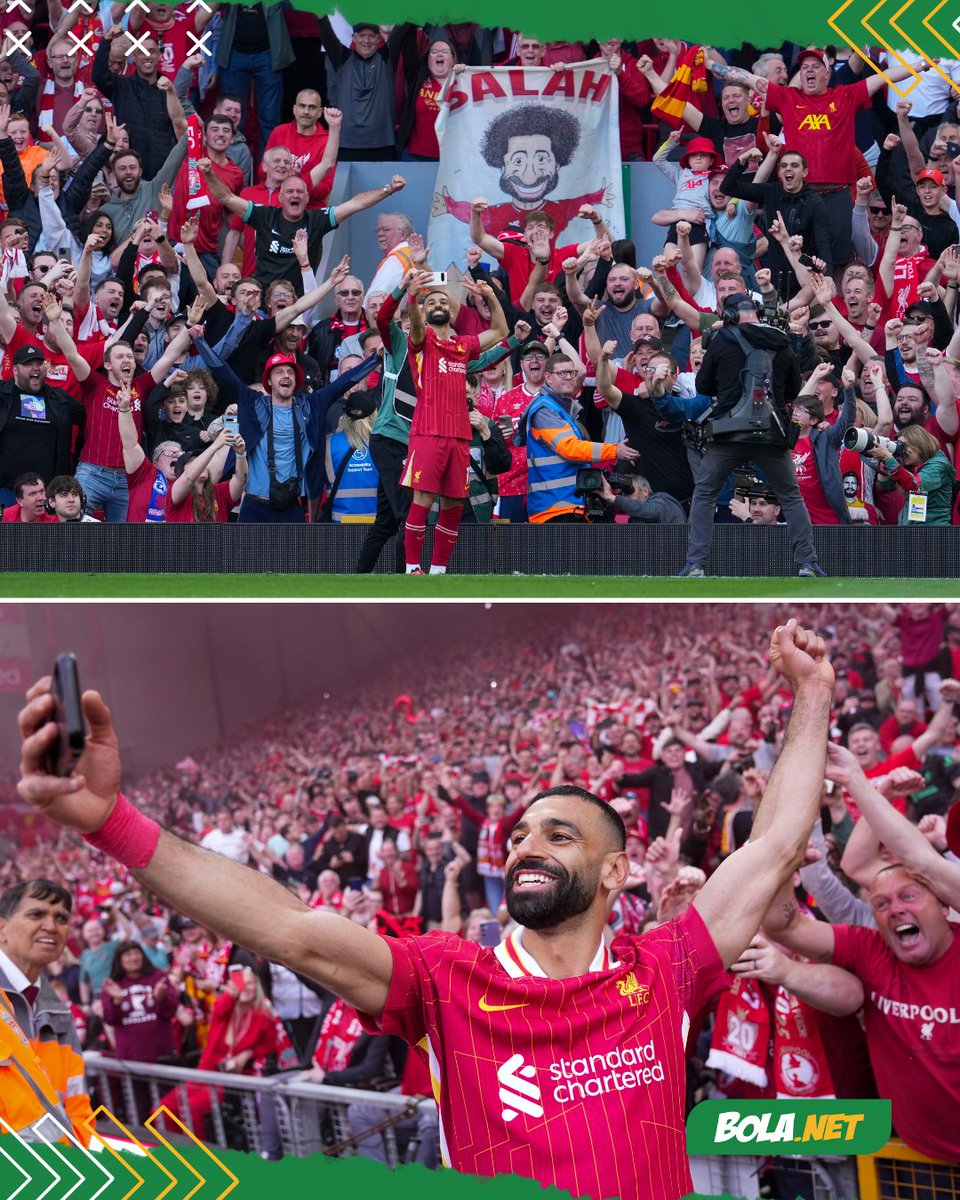 Bolanet's tweet photo. 🤳

Selfie terbaik tahun ini...

#bolanet #blcbm #mosalah #salah #liverpool https://t.co/XD6LFpUs7Z