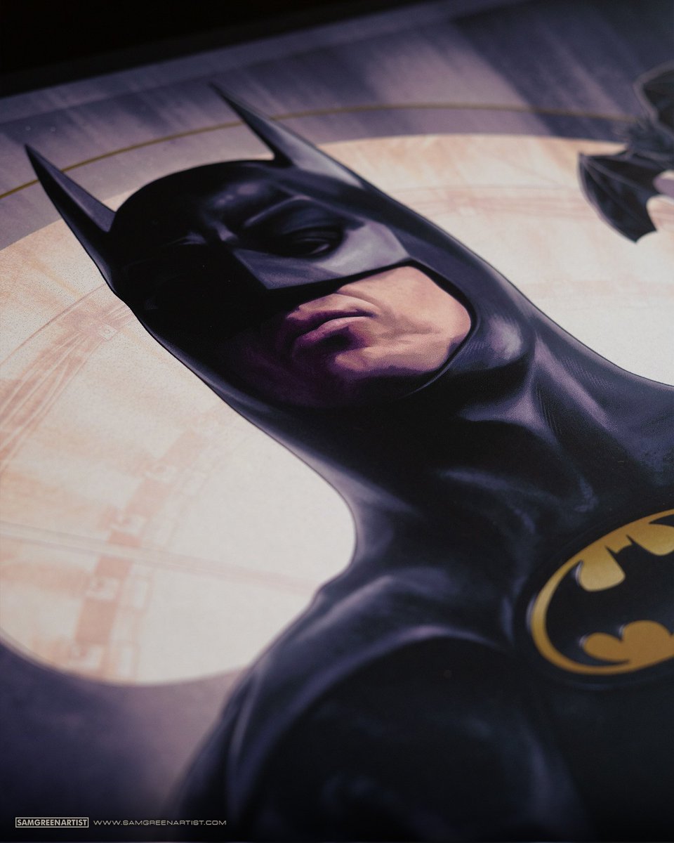 SamGreenArtist's tweet image. BATMAN 1989 - Print Details 🦇
I couldn't be happier with how these have turned out. The gloss on the titles and city windows really pops!
Thanks to everyone who has picked one up so far. I have a very limited number of copies remaining.
👉 samgreenartist.bigcartel.com
#Batman