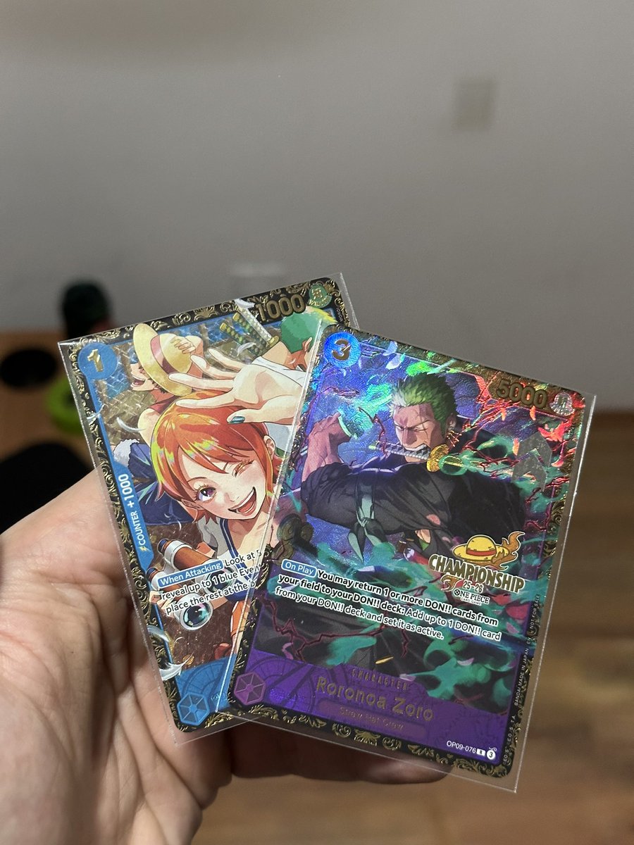 REGIONAL SÃO PAULO
26/04/2025
Deck: Blackbeard⚫️🏴‍☠️

8-1 
10th Place🥲

Pluffy🟣✅
Belo Betty🔴🟡✅
Shanks🔴✅
Doffy🔵✅
Reiju🟣🔵✅
Pluffy🟣❌
BB⚫️✅
Doffy🔵✅
Reiju🟣✅

Unfortunately, I was in 10th place due to tiebreaker criteria... BB is very Strong!
MY ERA BEGINS! ZEHAHAHA