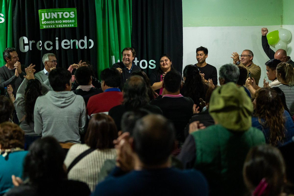 Weretilneck's tweet photo. SIERRA COLORADA TIENE UN RUMBO CLARO

Felicitaciones a la intendenta Marta Ignacio, a los concejales electos Margot Miles y Matías López como suplente, por este gran triunfo que reafirma el compromiso de Sierra Colorada con su gente y su futuro.

Cada voto es una expresión del deseo de seguir creciendo con trabajo, orgullo y una identidad sólida, siempre de la mano de Juntos Somos Río Negro, la Municipalidad y el Gobierno Provincial.

Gracias a toda la comunidad por confiar en este proyecto. Gracias por apostar a una localidad con más oportunidades para todos, donde cada día se ve a su gente más fuerte y unida.

¡Seguimos construyendo el futuro juntos!