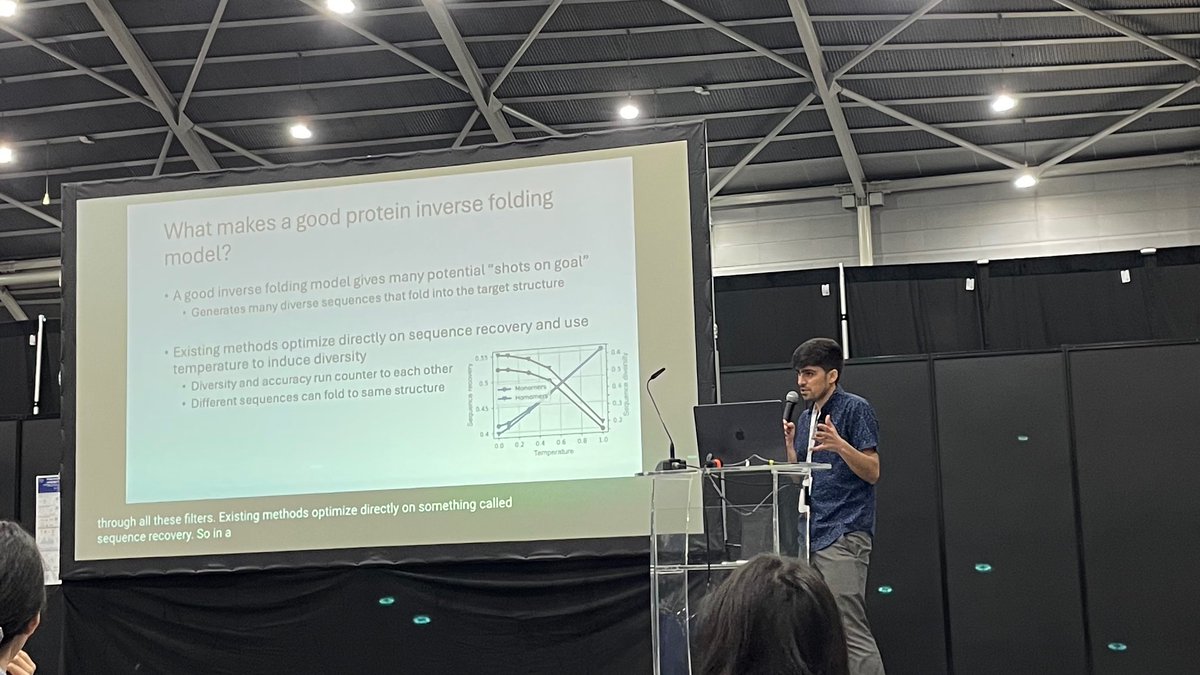 Yasha Ektefaie (@yektefaie) on Twitter photo Had a great time presenting RLDIF yesterday <a href="/gembioworkshop/">GEMBio Workshop</a> at #ICLR2025!
As a bonus got some seed money from a pitch with <a href="/AvivSpinner/">Aviv Spinner</a> on an exciting new project, more on that later 👀 Had a great time presenting RLDIF yesterday <a href="/gembioworkshop/">GEMBio Workshop</a> at #ICLR2025!
As a bonus got some seed money from a pitch with <a href="/AvivSpinner/">Aviv Spinner</a> on an exciting new project, more on that later 👀
