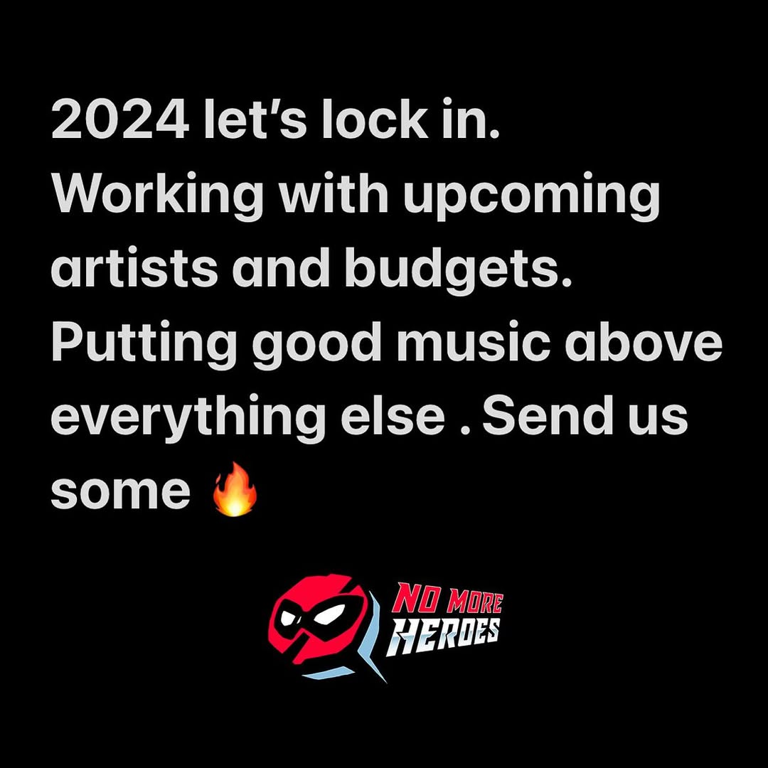2025 the focus is on breaking that next wave of artists. There’s a lot of fire talent out there just waiting for that moment. Tag some artists we need to tap in with. Artists, tag yourself and DM us some music. Let’s work 🚦