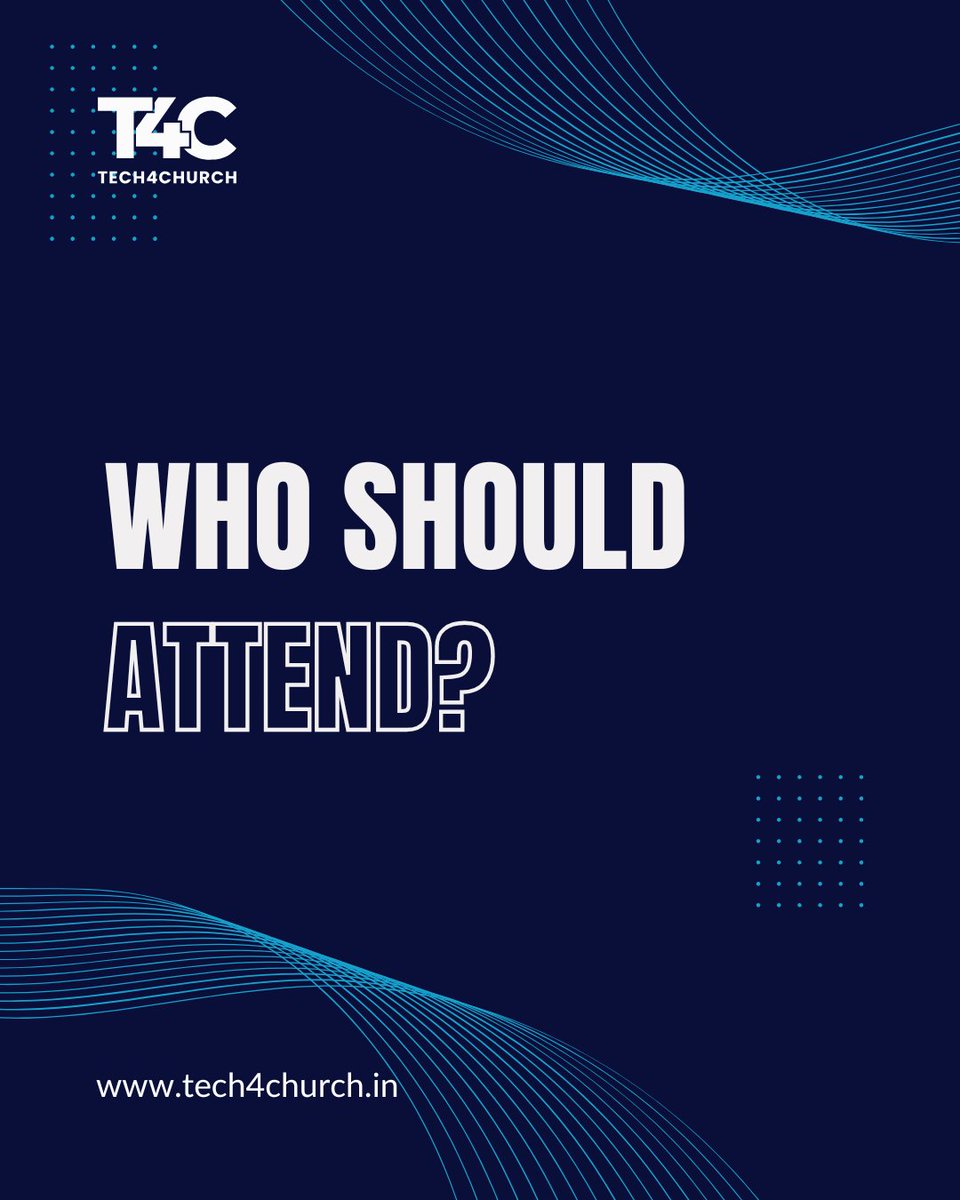 Tech4Church tweet media