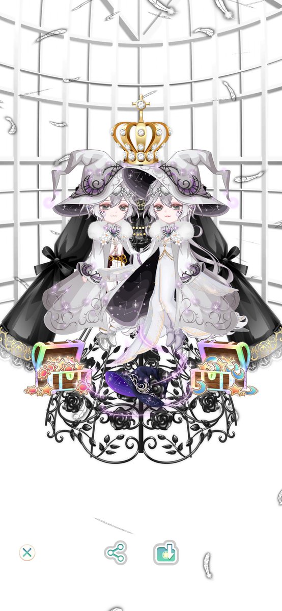 魔法帽子置いていただいてます感謝(ㅅ´꒳` )トルソー下部がこんな精巧なデザインだったとは♪
#ペアリウム
#着せ替え