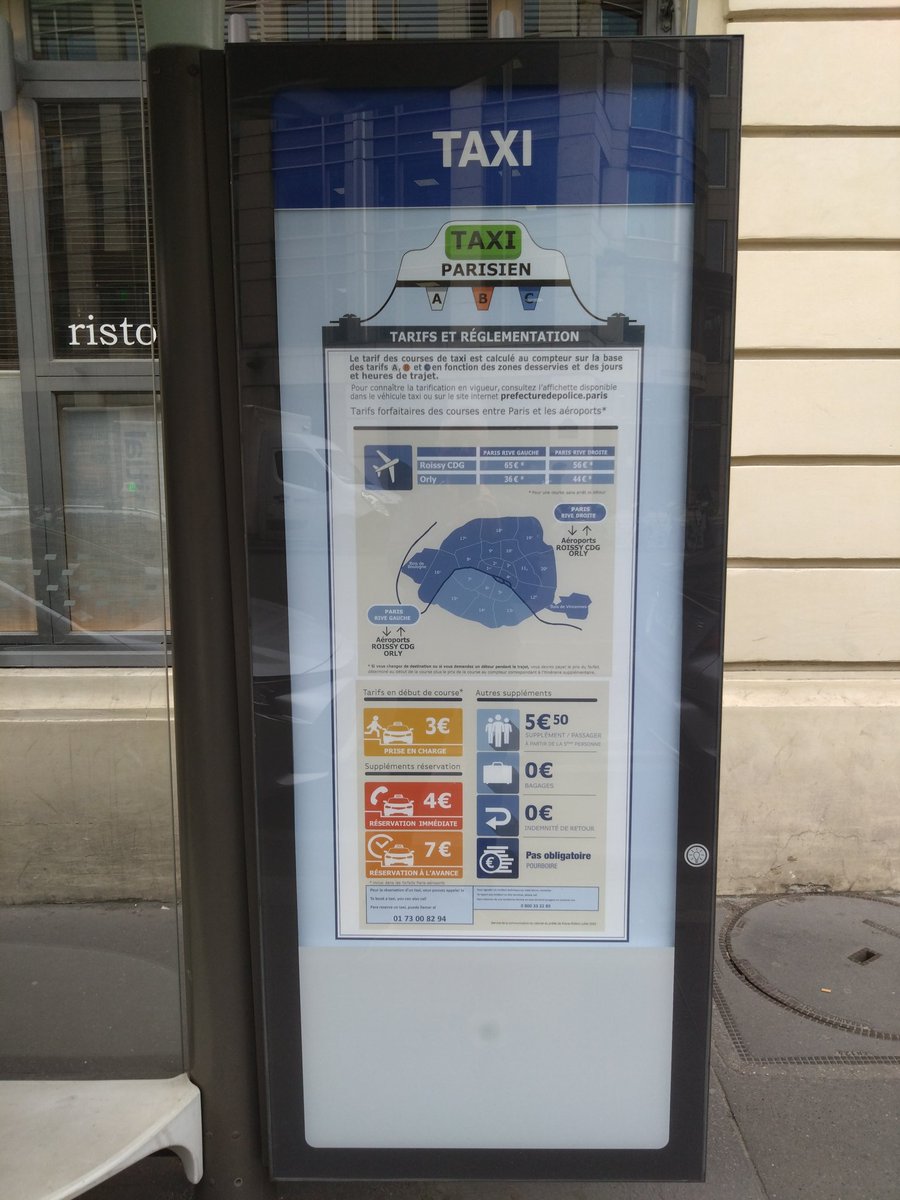 <a href="/BondCabdriver/">Easing up</a> <a href="/michaelblackcab/">Michael (Bubba) H</a> Parisian taxis do not pay to pick-up / drop-off at airports, however, all taxis have to pay a € 70 annual fee to maintain our taxi ranks. That money is also used by City Hall for its official infos about Parisian taxis ⤵️