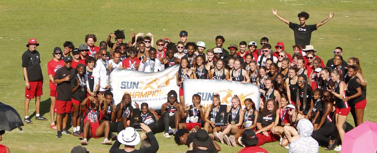 x6 <a href="/SunConference/">The Sun Conference</a> Men's and Women's Outdoor Track and Field Champions ✅
First EVER Home Event✅
Headed to <a href="/NAIA/">NAIA</a> Nationals✅

#FuelTheFire🔥 #TheRightWaytoPlay