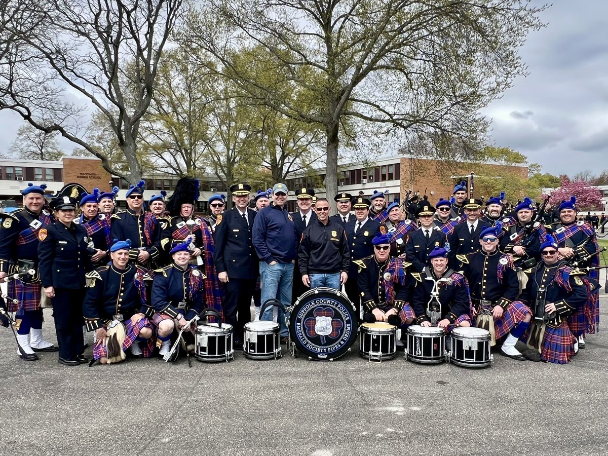 SCPD3rdPrecinct's tweet image. Congratulations to the NCPD on their 100th Anniversary and dedicated service to the residents of Nassau County 👮♂️ Thanks for inviting fellow law enforcement agencies to be a part of the parade and celebration!